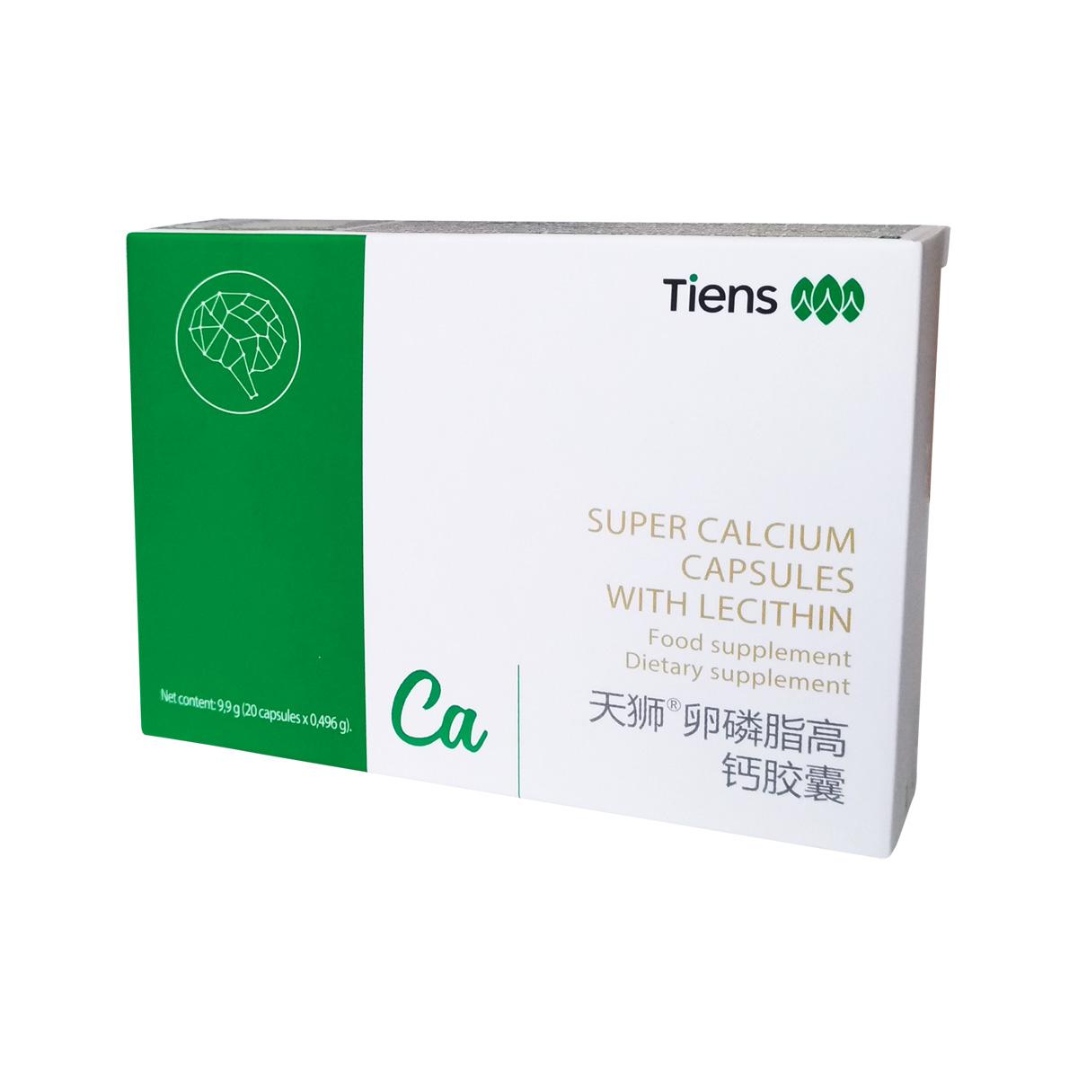 TIENS SUPER Calcium capsules with Lecithin, 20 capsules – TIENS USA